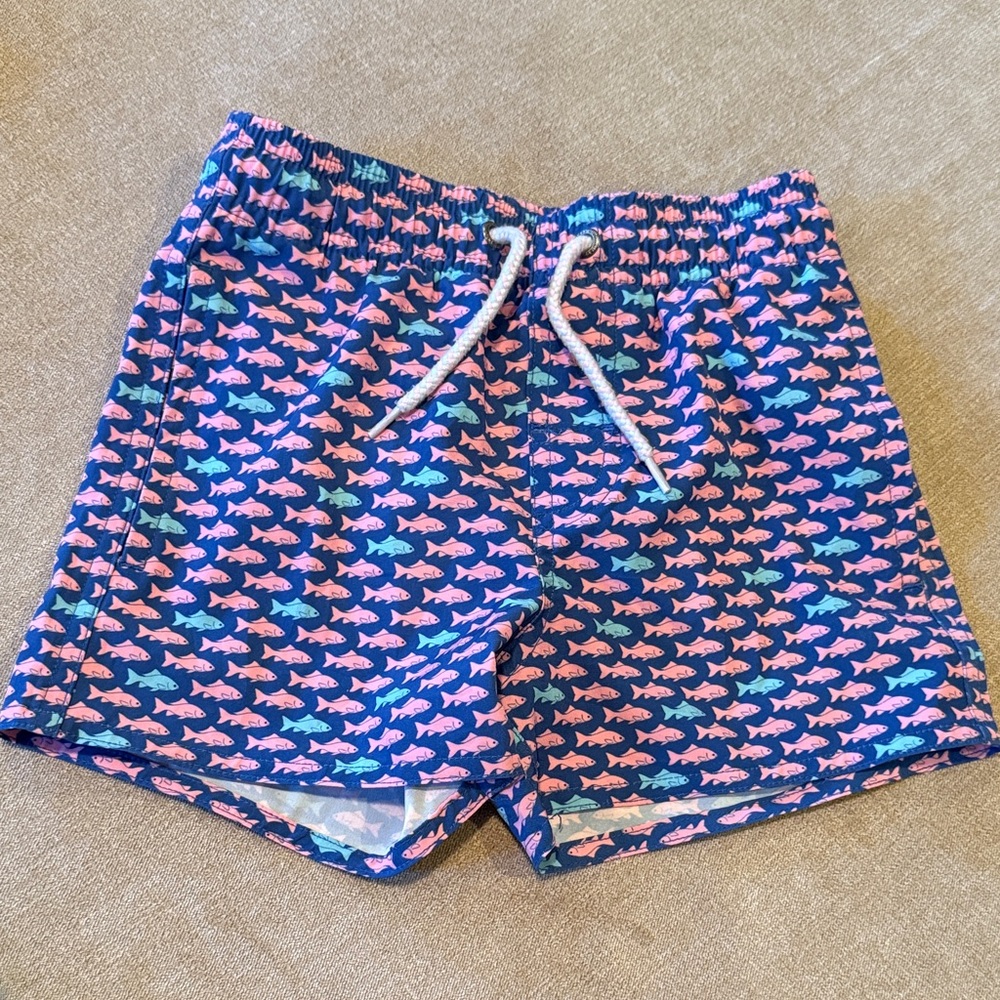 Class Club Blue and Pink Kids Swim Trunks